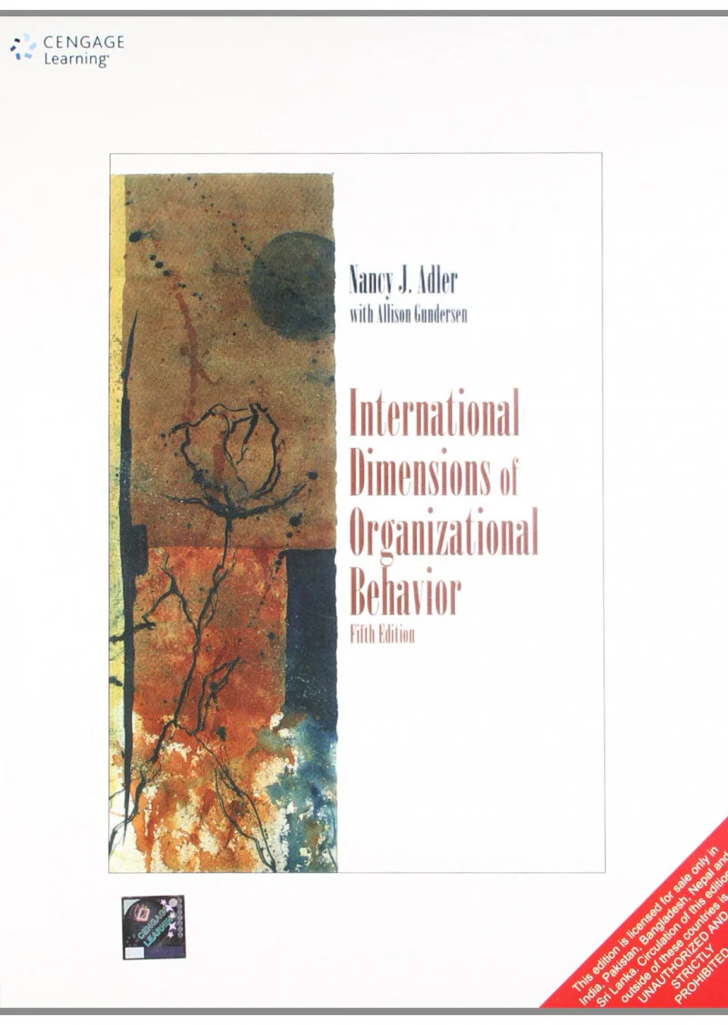 International Dimensions Of Organizational Behavior 5th Ed